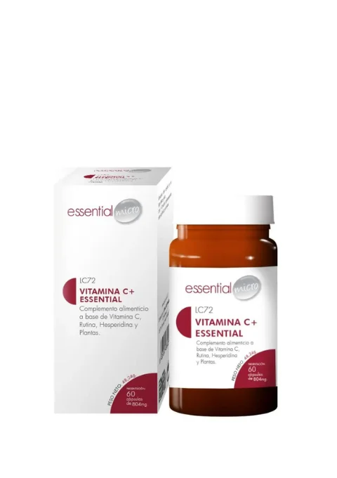 Vitamina C + Essential Diet, Elegansse, medicina estética Barcelona, medicina estética Gavá Mar y medicina estética Santander.